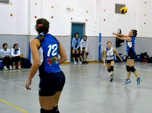 Un momento della partita primula26-11-13