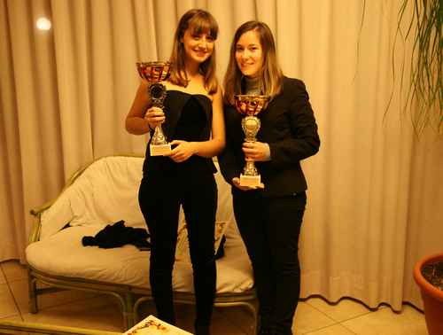 Isabella Dalia Lo Coco (a sinistra) con Roberta Oliveri