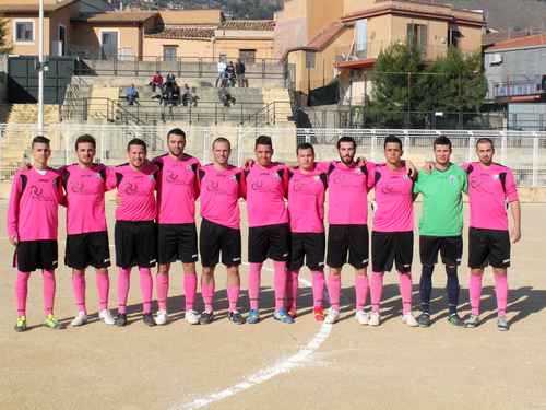 La squadra del Monreale che ha affrontato il Favignana