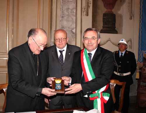 La consegna della cittadinanza onoraria