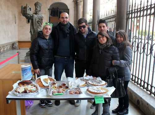 I ragazzi protagonisti dell'iniziativa