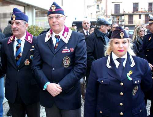 Una delegazione dell'Anps di Monreale