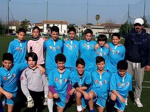 La formazione degli Esordienti del Monreale