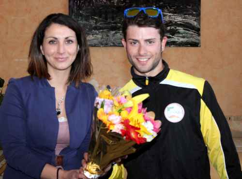 La premiazione di Igor Scafidi