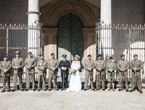 Foto di gruppo dopo la cerimonia (foto Nicola Cappiello)