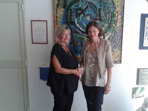 La dirigente Giannino, con l'assessore Nadia Granà