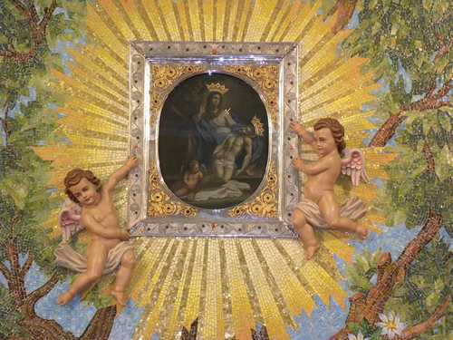 Il quadro della Madonna del Romitello
