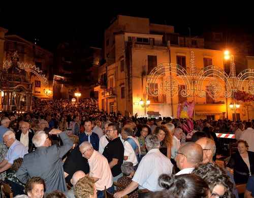 Un momento dei festeggiamenti
