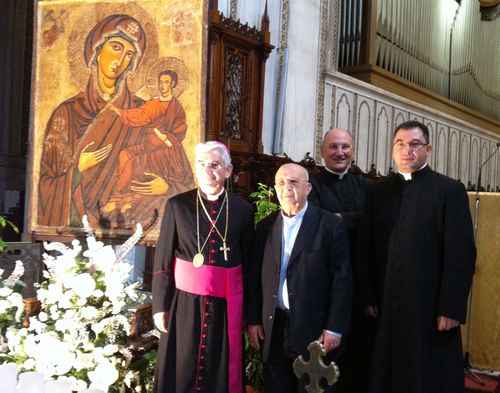 Un momento dell'appuntamento odierno in cattedrale