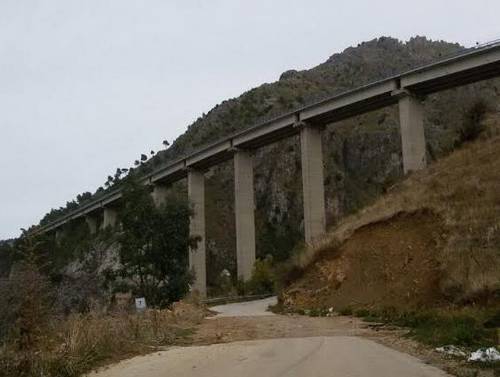 Le pessime condizioni della SP20 tra Monreale e San Giuseppe Jato