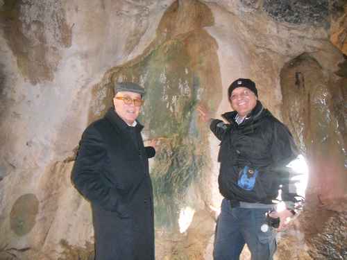 Alberto Scuderi e Sebastiano Tusa (foto LEAS)