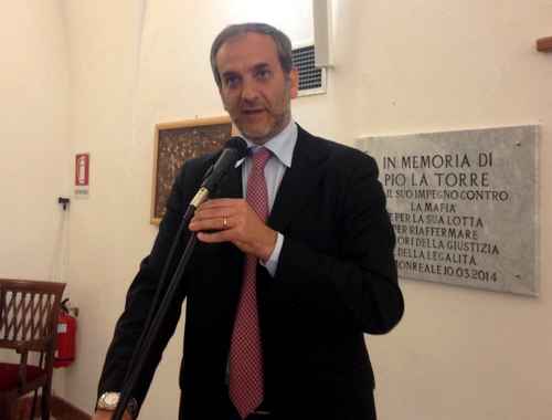 Il sindaco di Monreale, Piero Capizzi