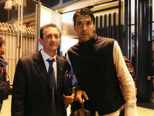 Gianfranco Trapani e Gigi Buffon