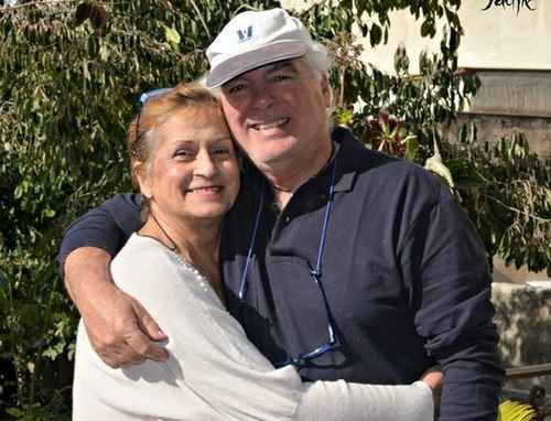 Maria Teresa Parisi con il marito Matteo Schillaci