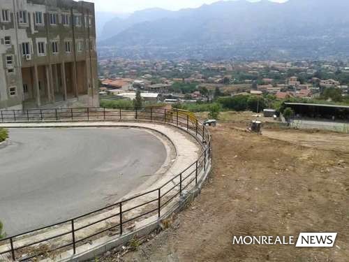 L'area attigua al liceo Basile