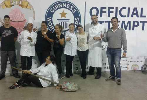 Il gruppo Sweet Sicily che comprende i pasticceri monrealesi