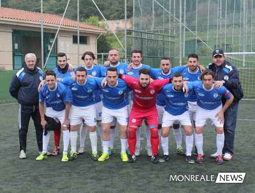 La formazione del Monreale che ha battuto il Lascari