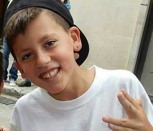 Il piccolo Mattia Terranova