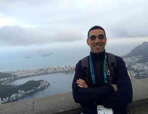 Giorgio La Bruzzo sulle colline di Rio De Janeiro