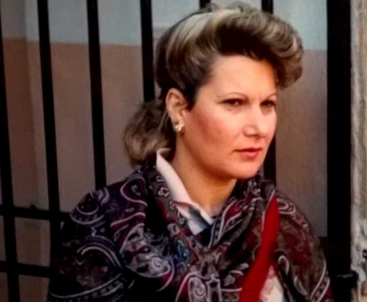 La signora Enza Tripoli in una foto di tanti anni fa