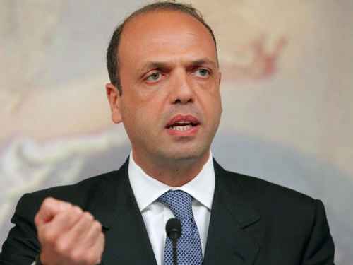 Il ministro dell'Interno, Angelino Alfano
