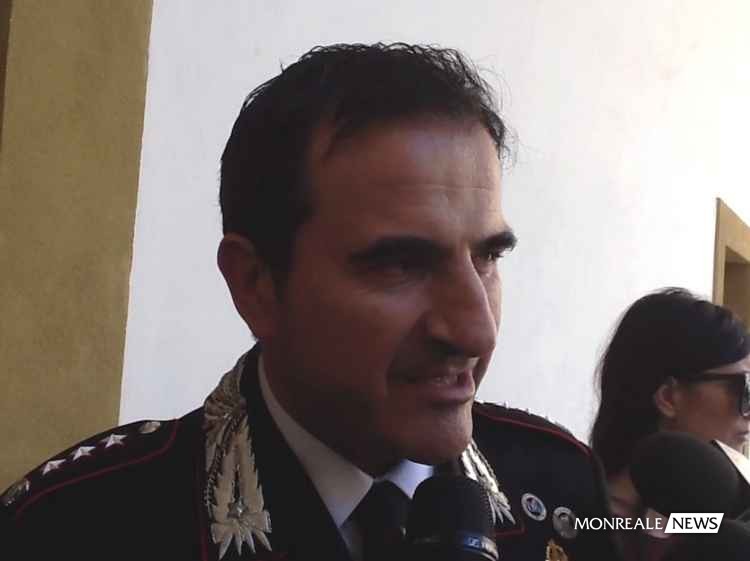 Il Comandante Provinciale dell'Arma dei Carabinieri, colonnello Antonio Di Stasio