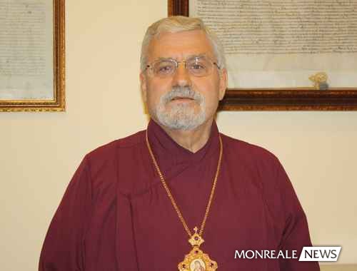 L'eparca di Piana degli Albanesi, don Giorgio Gallaro (foto LEAS)