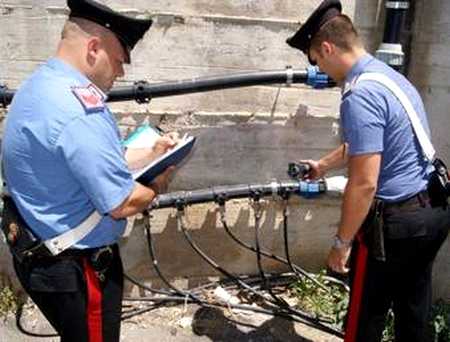 Il blitz dei carabinieri del giugno 2012