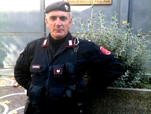 Il brigadiere Giuseppe Giangrande