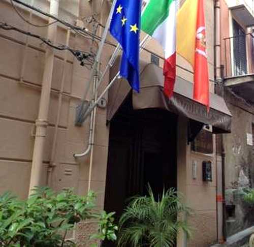 L'ingresso del 'Palazzo Ducale Suites'