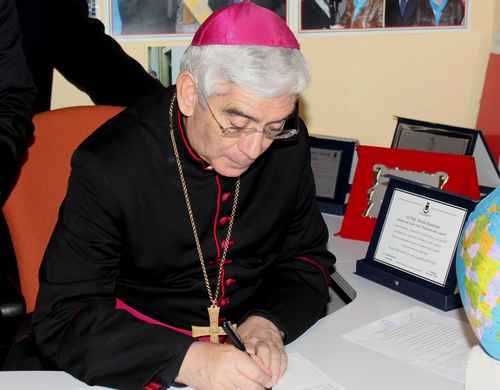 L'arcivescovo di Monreale, monsignor Michele Pennisi