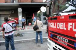 Intervento dei Vigili del Fuoco al server di Aruba (fonte TG Com)