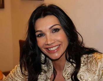 Luisa Corna ieri sera a Monreale