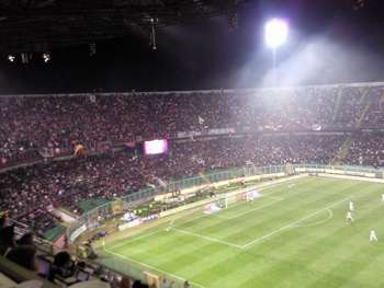 L'esultanza della curva Nord