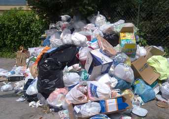 Rifiuti a Villaciambra
