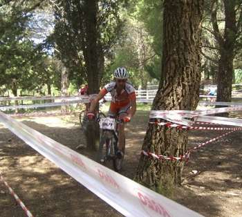Il monrealese Fabio Quattrocchi in azione