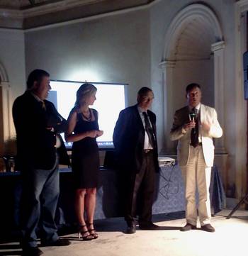 Un momento della presentazione
