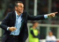 L'allenatore del Palermo, Stefano Pioli