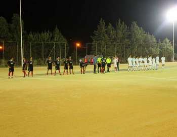 Monreale e Palermitana schierate prima del match d'andata