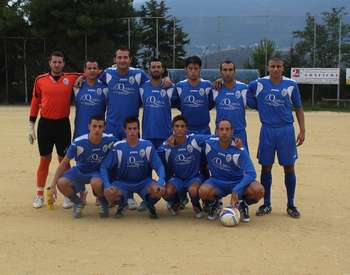 La squadra del Monreale scesa in campo contro il Mazara