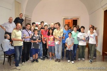 Un momento della premiazione