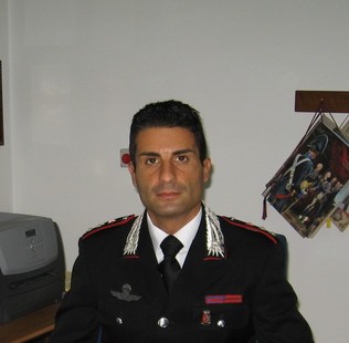 Il tenente Fabio Di Benedetto