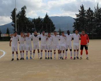 La squadra del Monreale che ha giocato contro la Folgore