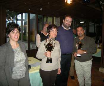 Un mmomento della premiazione
