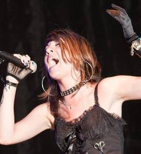 La cantante monrealese, Giusy Madonia