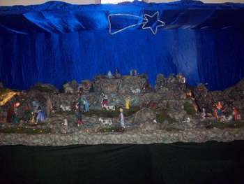 Anteprima del presepe di Aquino