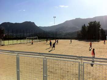 Il Monreale in allenamento