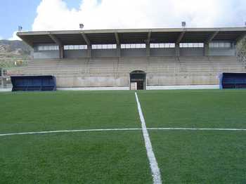 Lo stadio 'Bruccoleri' di Favara