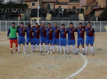La squadra del Monreale scesa in campo contro la Parmonval