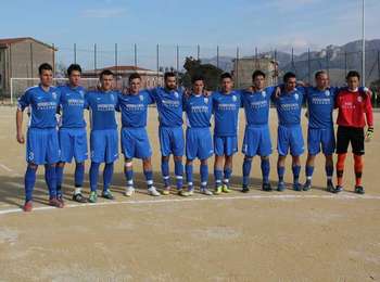 La formazione del Monreale che ha giocato contro l'Alcamo